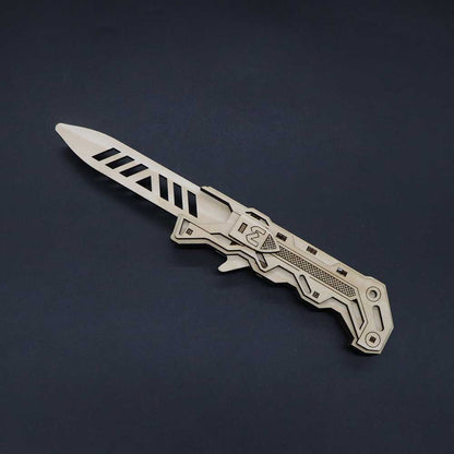 Wooden Ballistic Knife Model Kit 3D Puzzle
