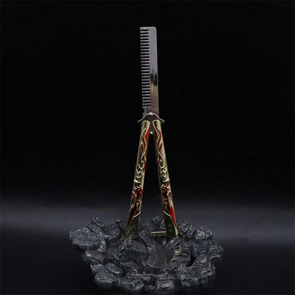 Staff of Homa Butterfly Knife Comb Trainer Replica