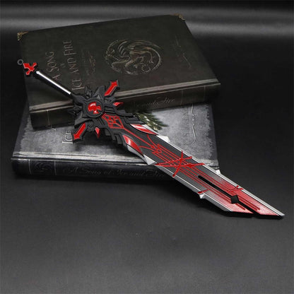 Metal Wolf's Gravestone Game Blunt Blade Replica
