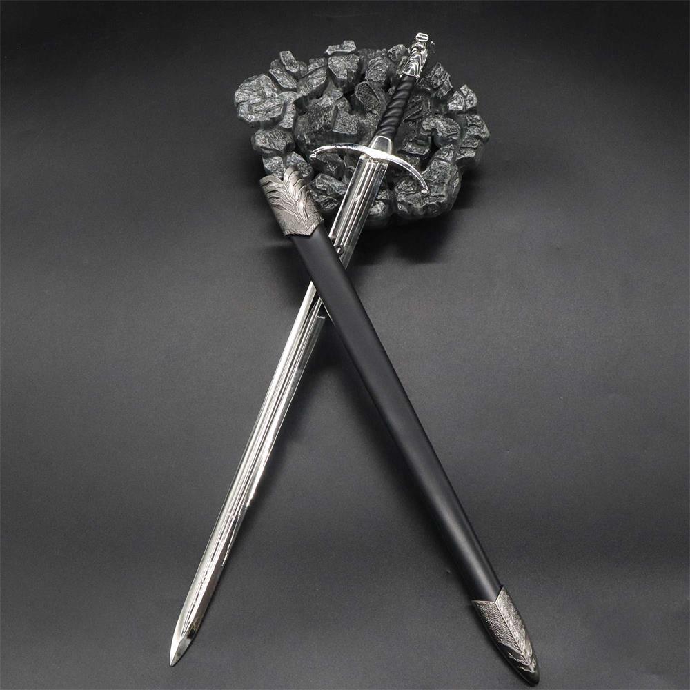 Thrones Longclaw Direwolf Sword Metal Blunt Model Replica