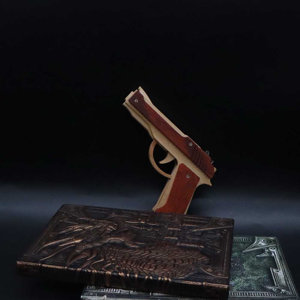 Wooden M9 Replica Rubber Band Gun
