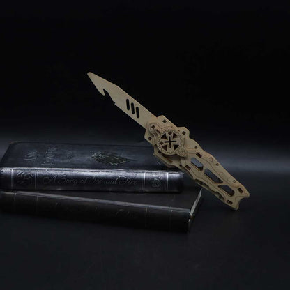 Wooden Switchblade Model Kit Wood knife