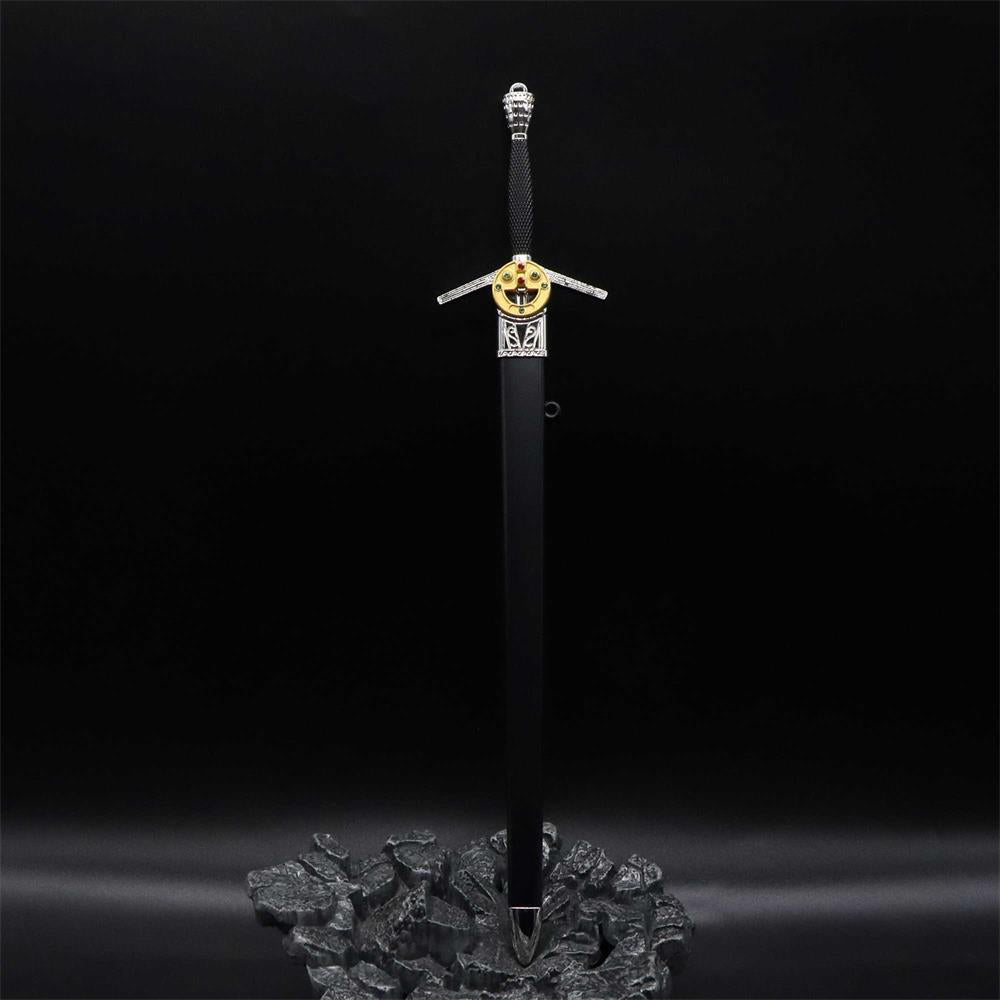Wild Hunt Game Weapon Geralt's Steel Sword Metal Replica
