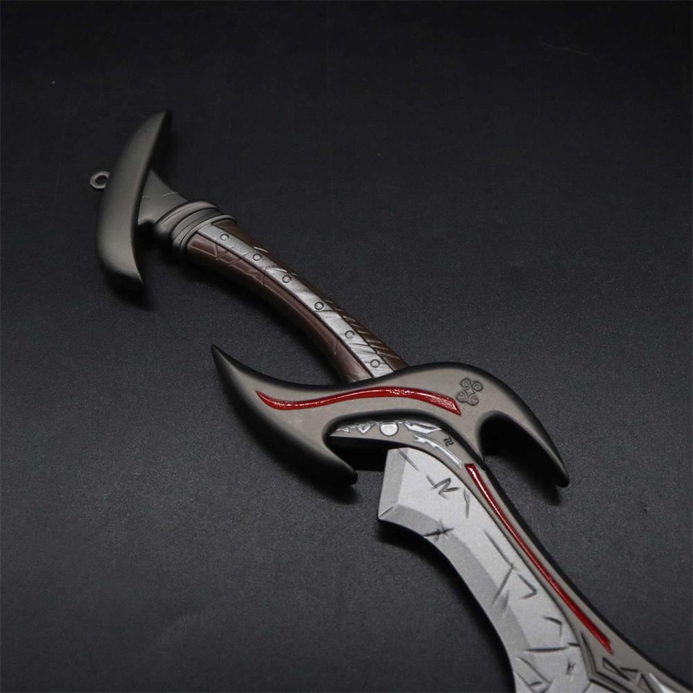 Skyrim Game Weapon Daedric Sword Blunt Metal Replica