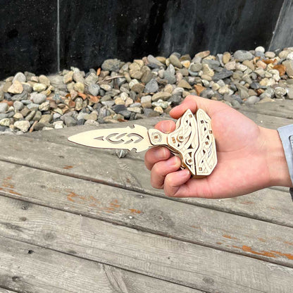 Wooden Shadow Knife 3D Puzzle Model