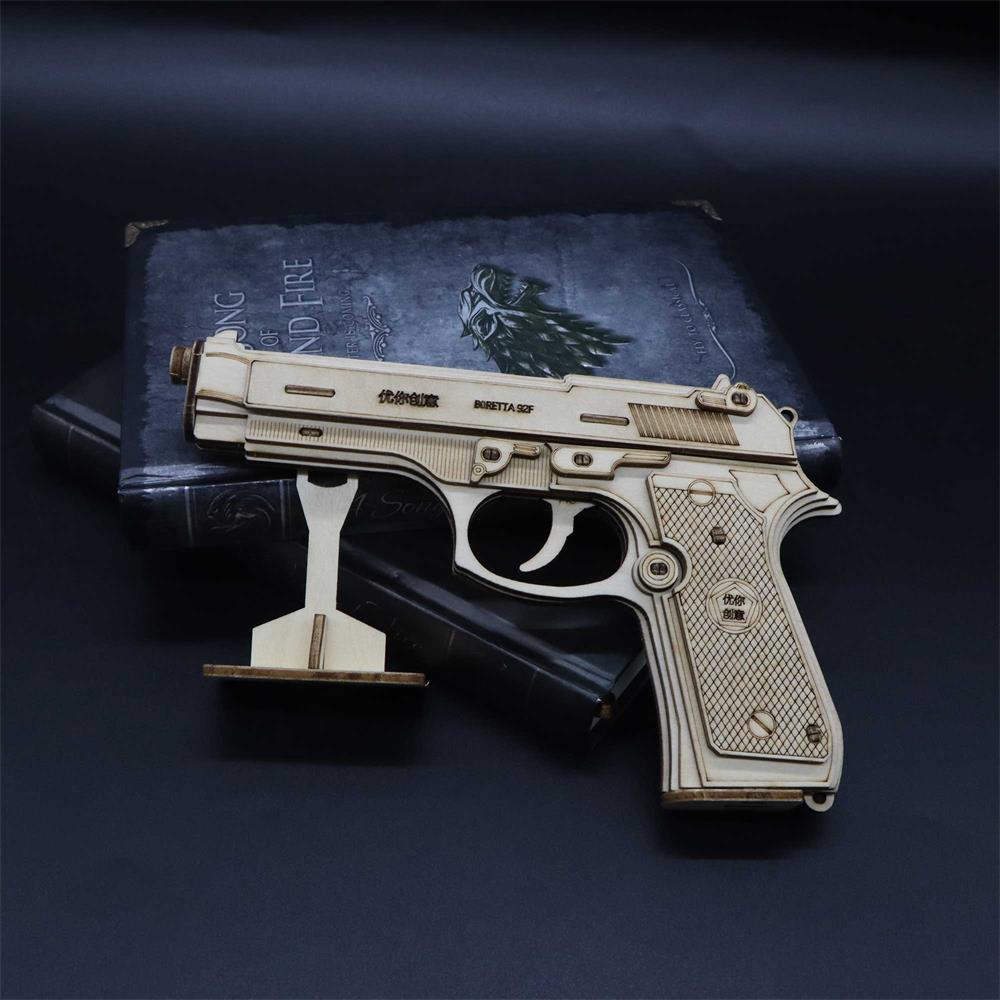 Beretta M92F Wooden Model Pistol