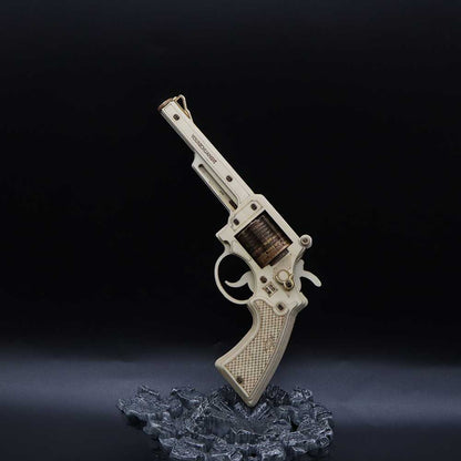 Revolver Wooden Model Kit  S&W Gun