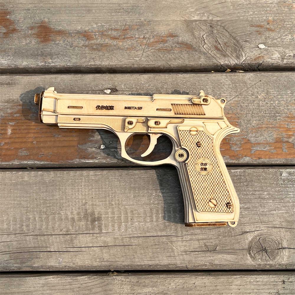 Beretta M92F Wooden Model Pistol