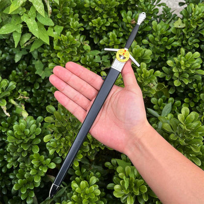 Wild Hunt Game Weapon Geralt's Steel Sword Metal Replica
