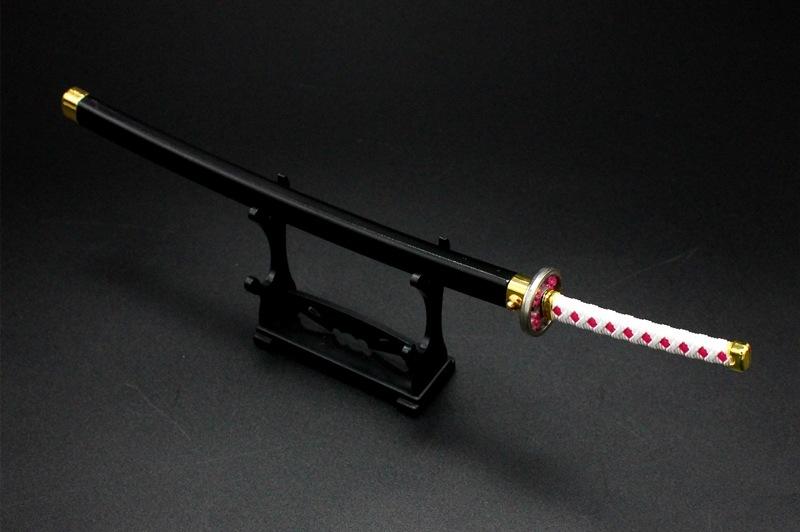 Hot Anime Peripheral Tsuyuri Kanao Nichirin Sword Model Collection