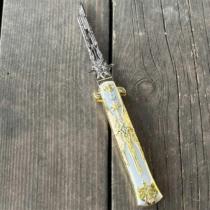 Chihiro snow Folding Knife Metal Display Model