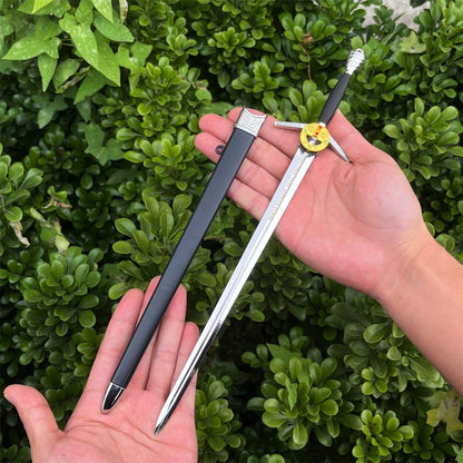 Wild Hunt Game Weapon Geralt's Steel Sword Metal Replica