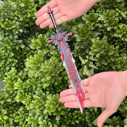 Metal Wolf's Gravestone Game Blunt Blade Replica