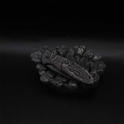 Male Deer Folding Knife Portable Camping Tool