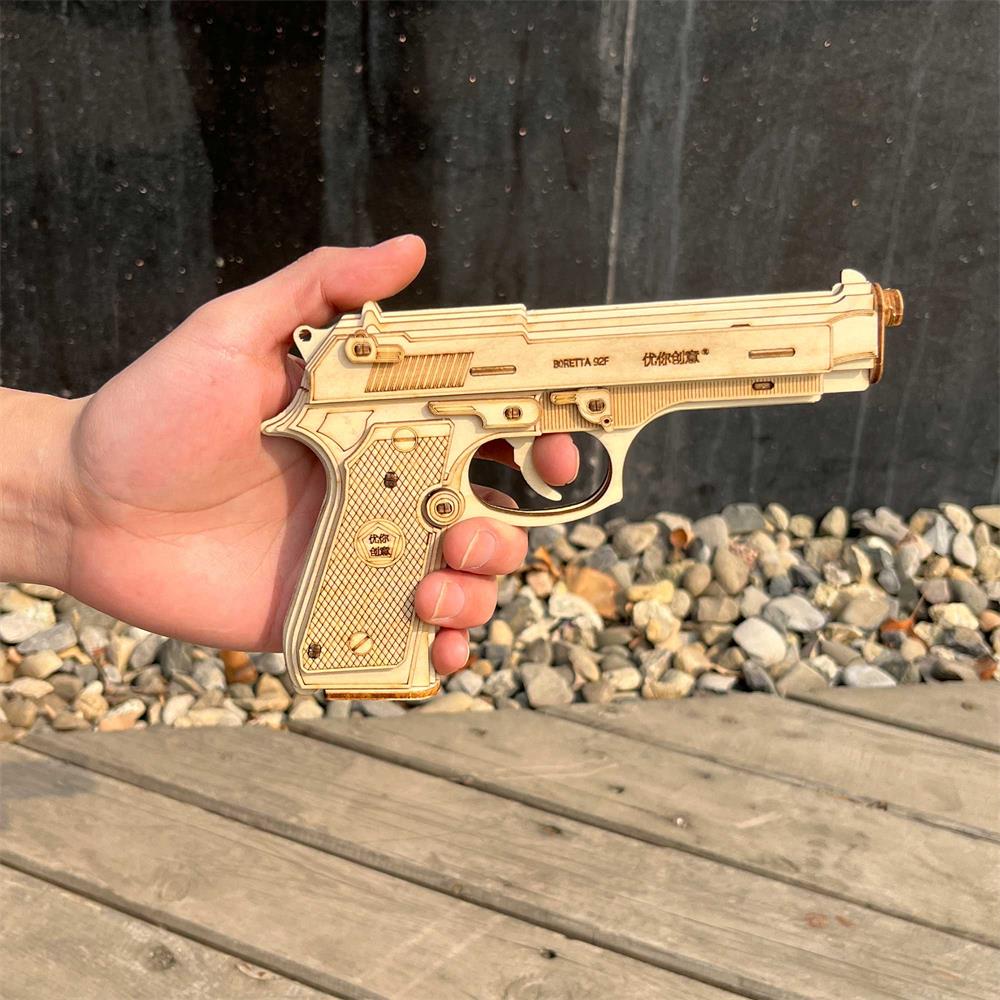 Beretta M92F Wooden Model Pistol