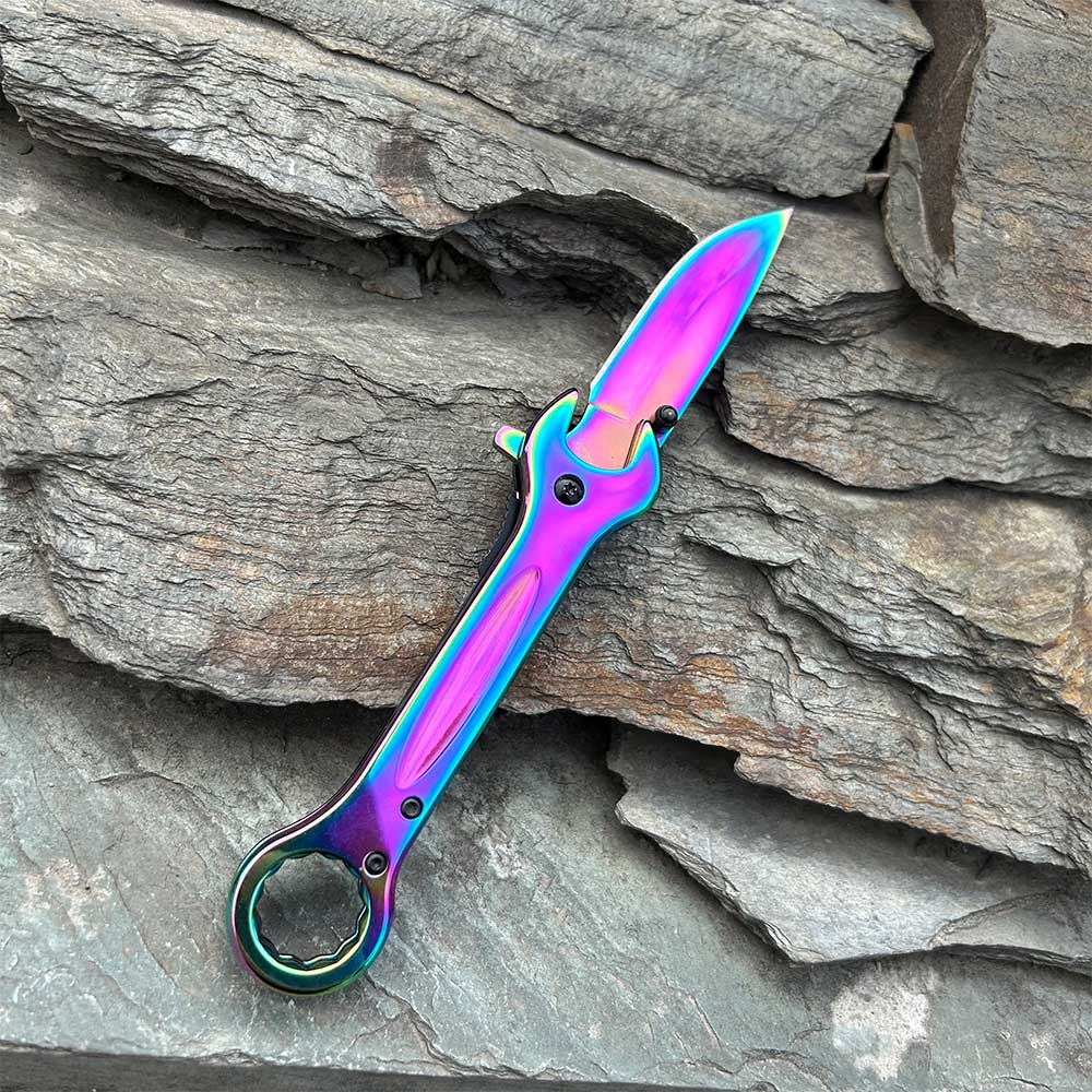 Spanner Folding Knife Cool Camping Knife