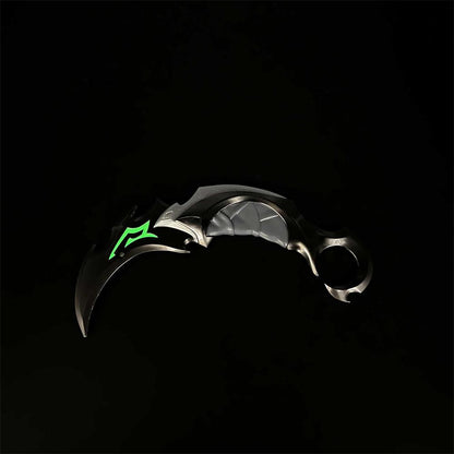 Reaver Karambit Metal Blunt Blade Trainer Cosplay Prop Game Replica