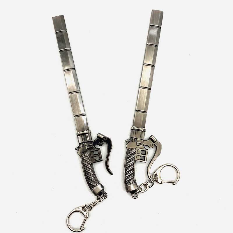 AOT Anime Peripheral Model Double Swords Chain