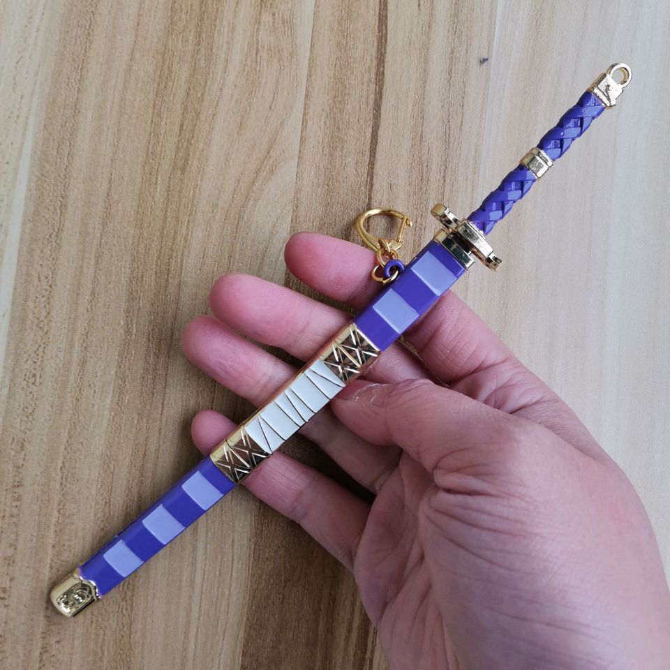 22CM/8.7" Classic Anime Peripheral Nidai Kitetsu Luffy Sword
