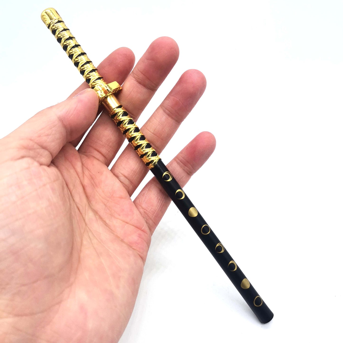 20CM Online Game Peripheral Mikazuki Munechika Sword Metal Gel Pen for Present