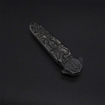 Crusades Knife Knights Templar Folding Knife