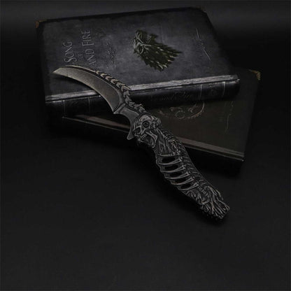 Cool Skull Folding Knife Tool