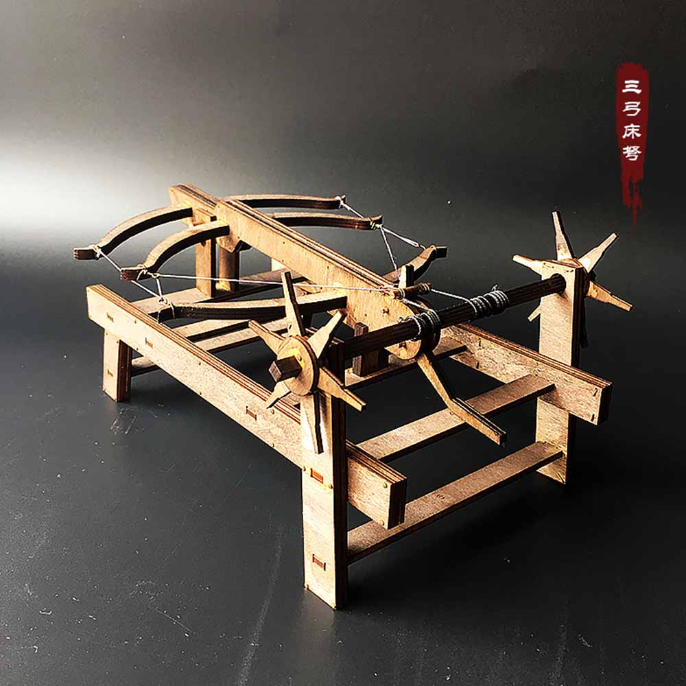AM008 3 Bow Ballista Wooden Models Military Models For Sale