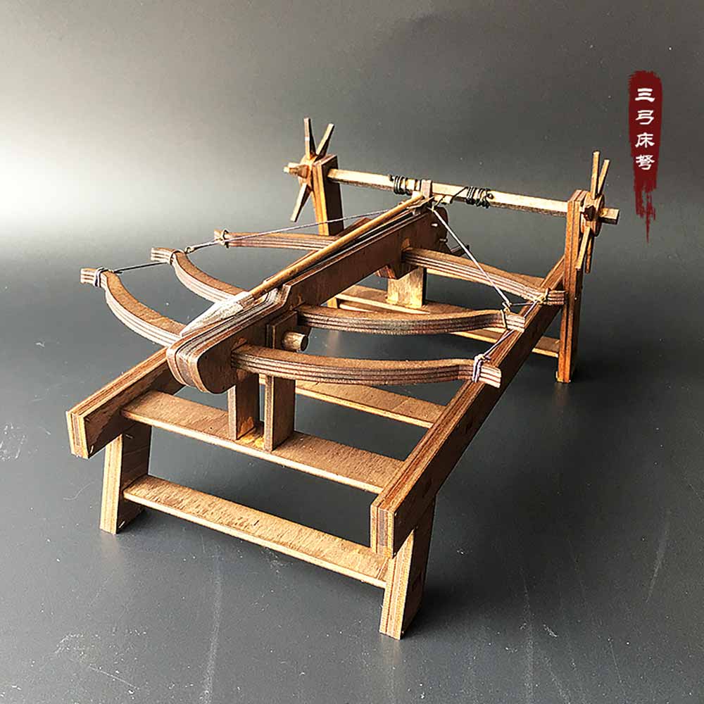 AM008 3 Bow Ballista Wooden Models Military Models For Sale