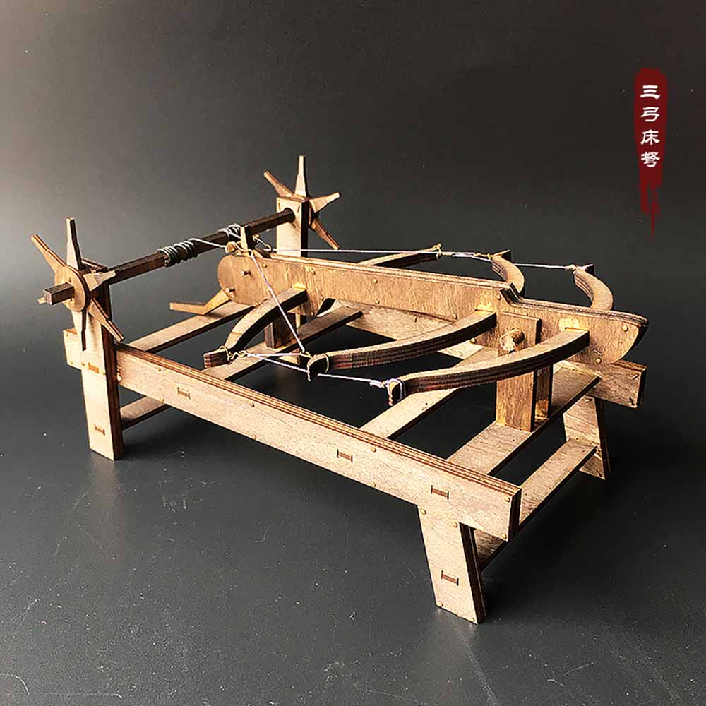 AM008 3 Bow Ballista Wooden Models Military Models For Sale