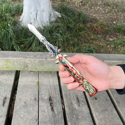 Staff of Homa Game Folding Knife Trainer Replica