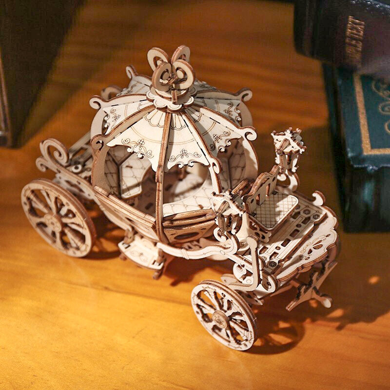3D Pumpkin Car Model Kit