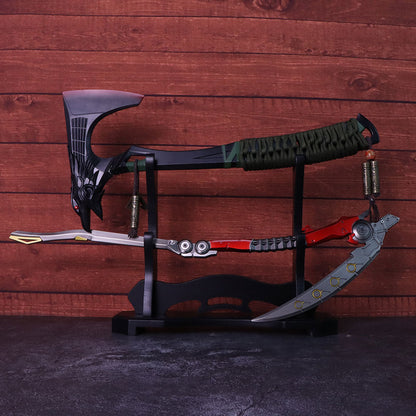 2-Layer Wooden Full-Size ACG Weapon Display Holder