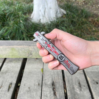Wolf's Gravestone Game Folding Knife Trainer Replica