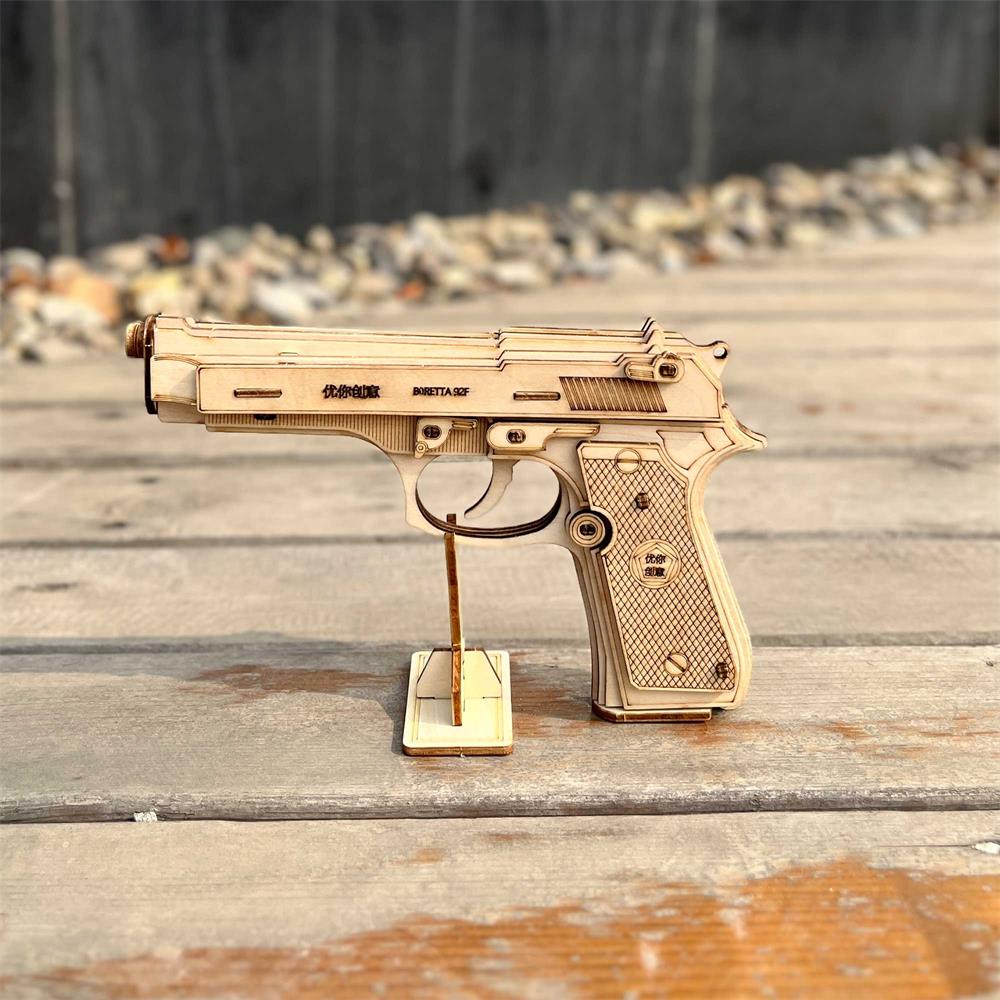 Beretta M92F Wooden Model Pistol