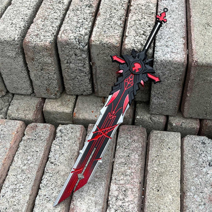 Metal Wolf's Gravestone Game Blunt Blade Replica