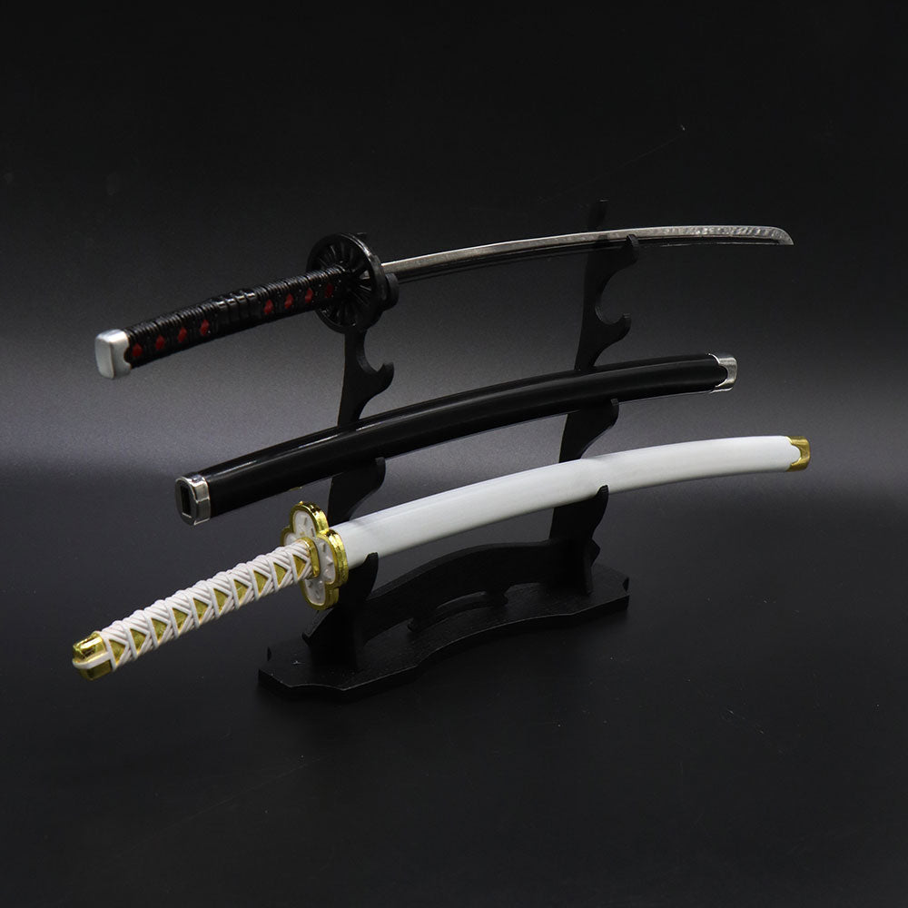 4-Layer Wooden Small Swords/Katanas Display Stand 3 In 1 Pack