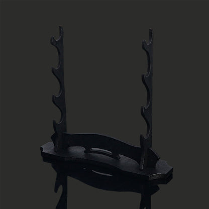 4-Layer Wooden Small Swords/Katanas Display Stand 3 In 1 Pack