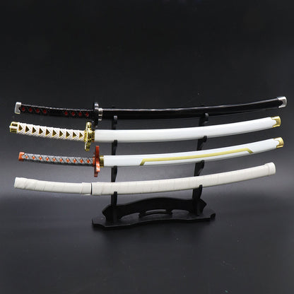 4-Layer Wooden Small Swords/Katanas Display Stand 3 In 1 Pack