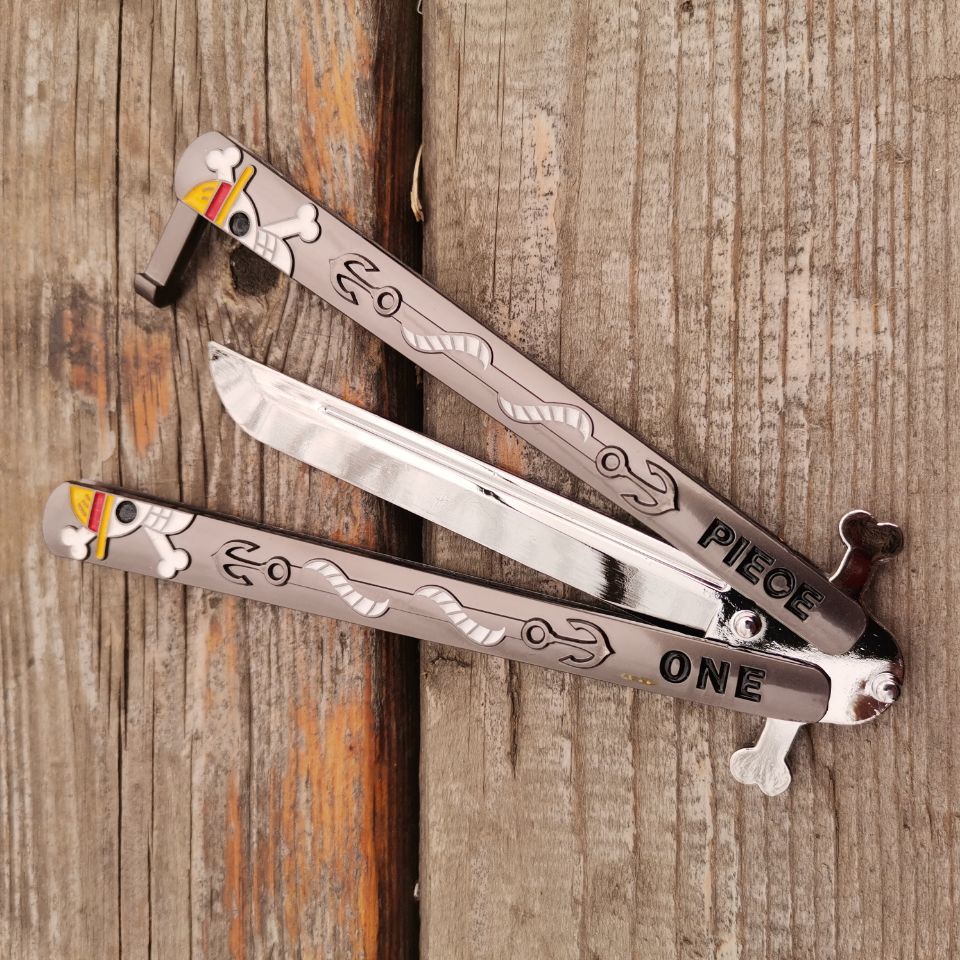 Straw Hat Pirate Luffy Balisong Trainer Model