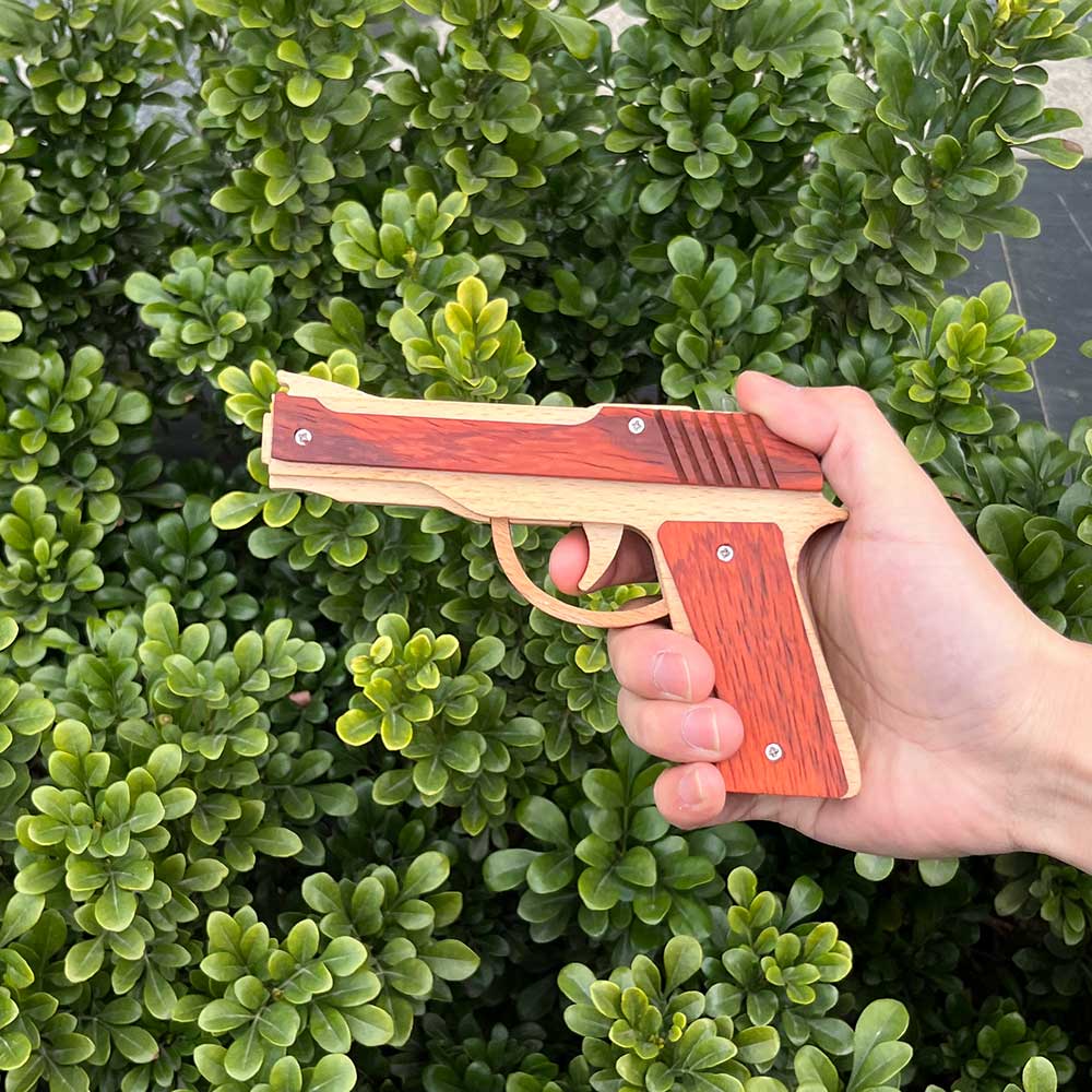 Wooden M9 Replica Rubber Band Gun