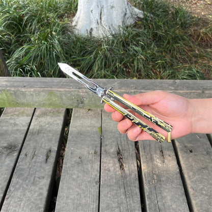 The Unforged Game Butterfly Knife Trainer Replica