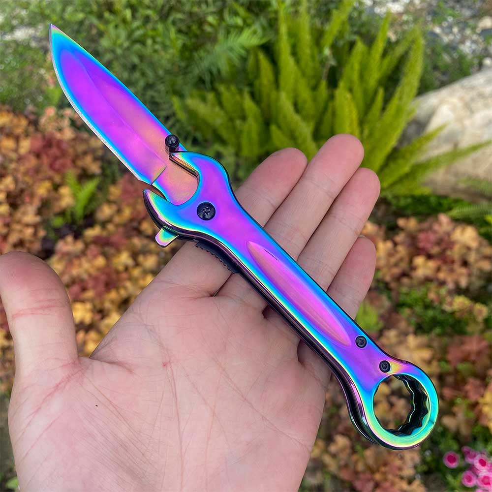 Spanner Folding Knife Cool Camping Knife