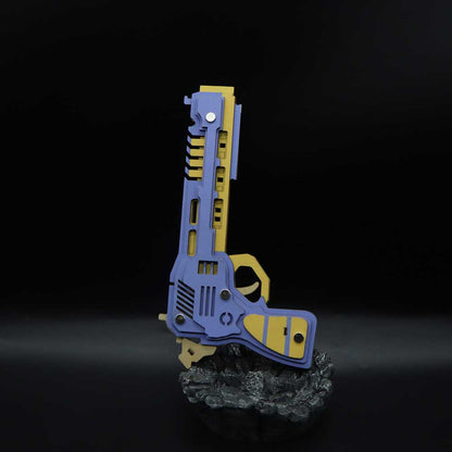Battle Wolf 3D Gun Puzzle Wooden Rubber Band Gun Model Kit