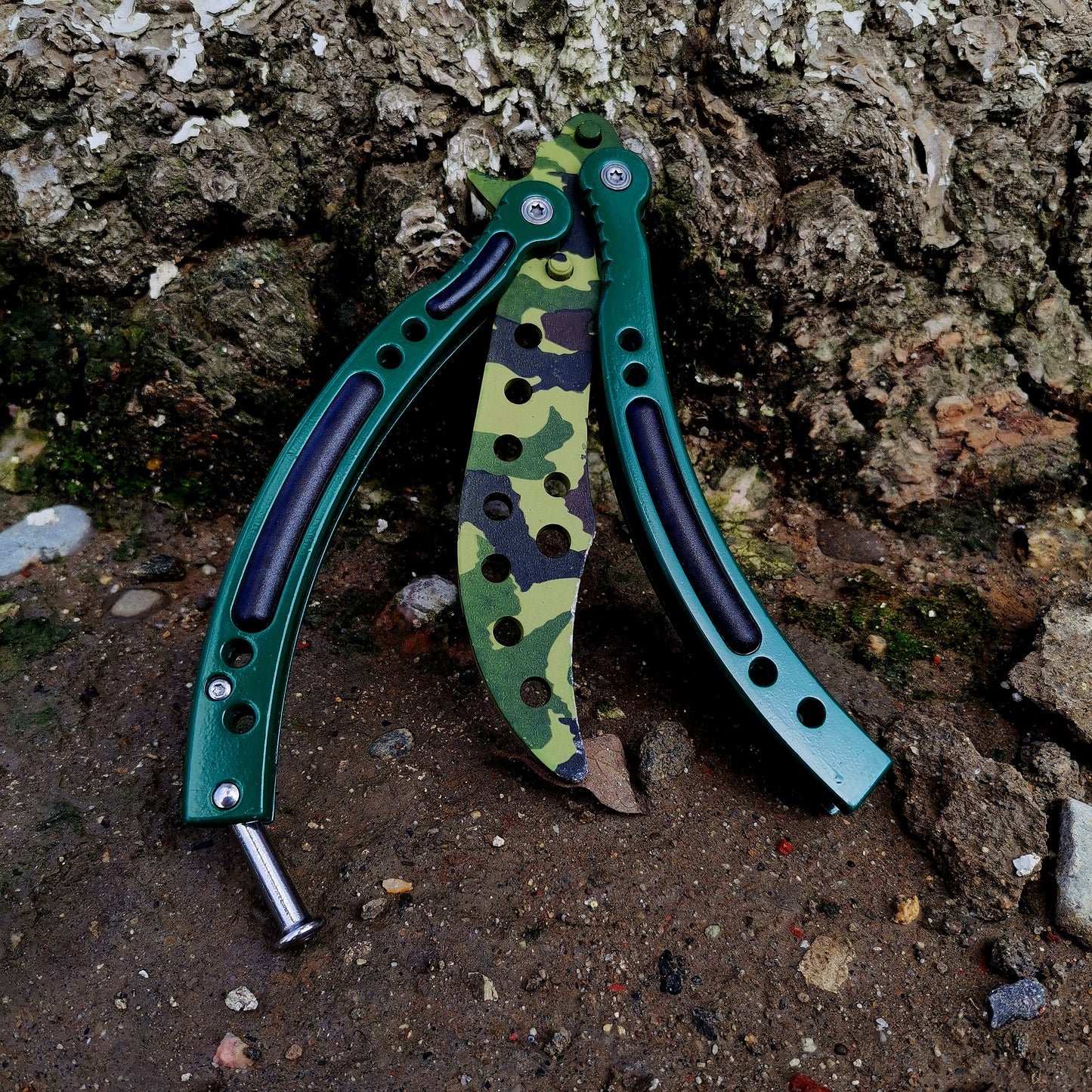 Global Offensive Balisong Trainer Boreal Forest Replica