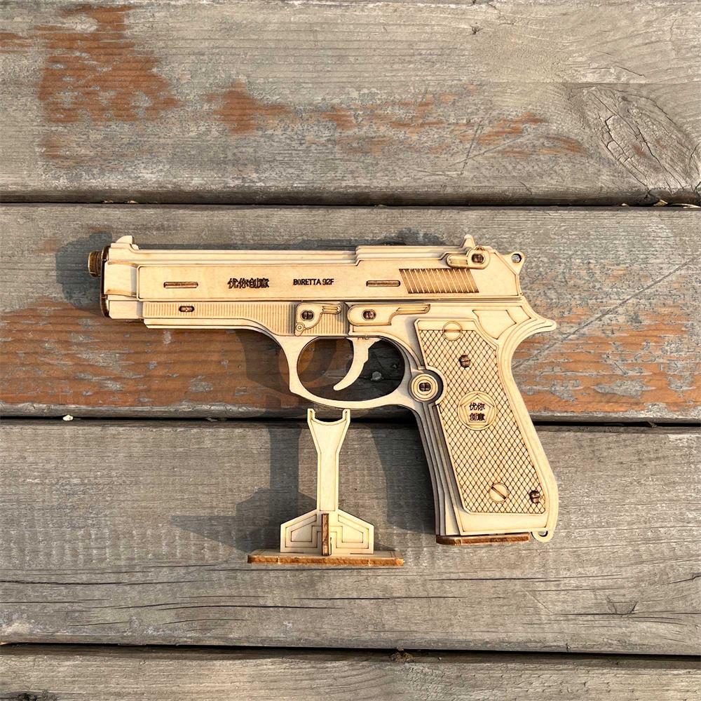 Beretta M92F Wooden Model Pistol