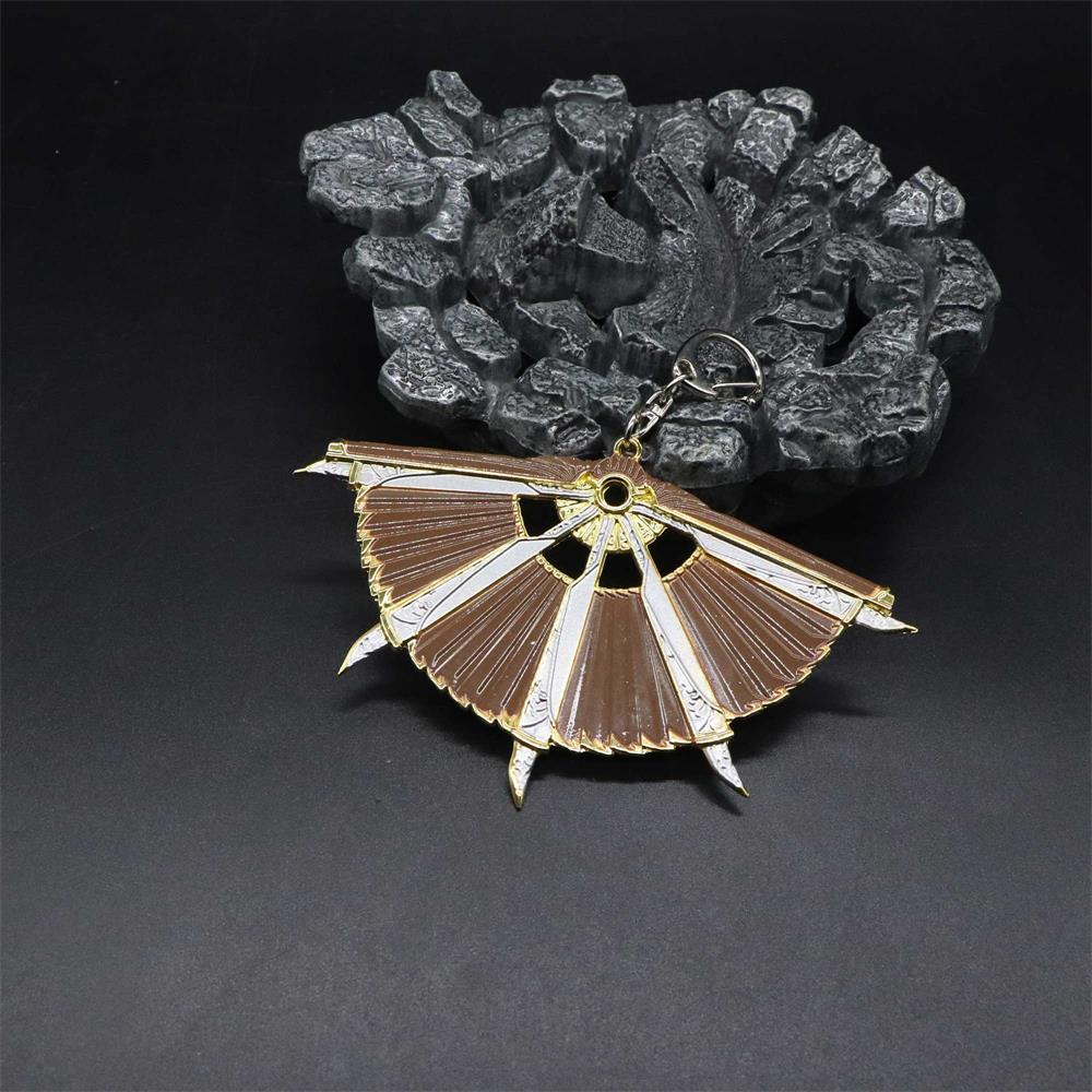 Loba Heirloom Mini Fan Metal Keychain Pendant