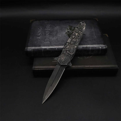 Crusades Knife Knights Templar Folding Knife