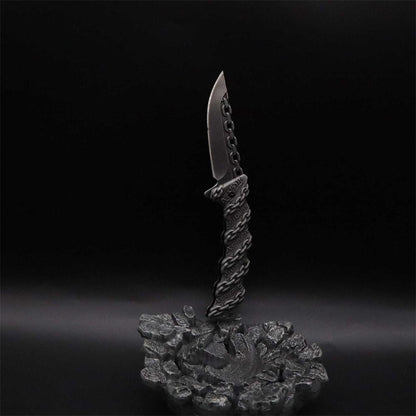 Cool Punk Knife Chain Folding Knife