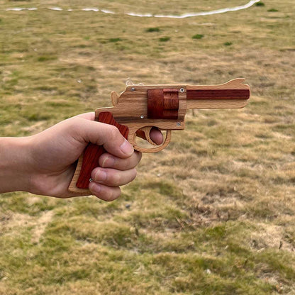 S&W 625 Revolver Rubber Band Gun Wooden Model