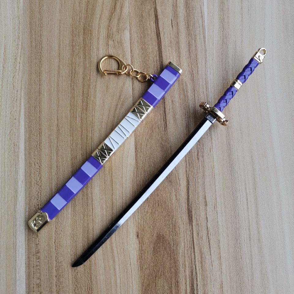 22CM/8.7" Classic Anime Peripheral Nidai Kitetsu Luffy Sword